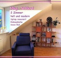 Vermietung Wohnung: Nbg Wöhrd Bartholomäusstr., 2 Zi., EBK, DG - Nürnberg Gärten bei Wöhrd