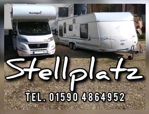 Foto - Außenstellplatz, Parkplatz, Abstellplatz für Wohnwagen, Wohnmobil