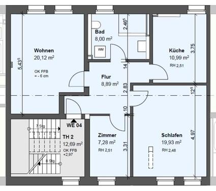Foto - 2 Zimmer Etagenwohnung zur Miete in Pegau