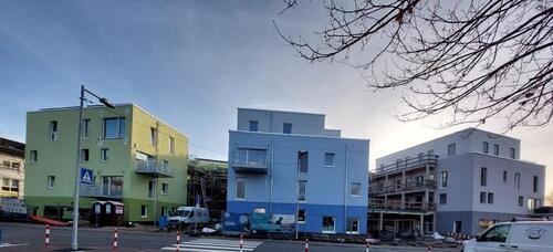 Foto - Genossenschaftliches Wohnen Ingelheim Rhein: POLYCHROM projekt 1
