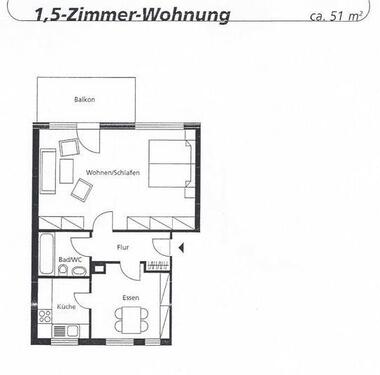 Foto - 1 Zimmer Etagenwohnung in Heilbronn