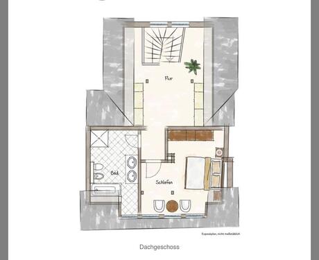 Foto - Maisonettenwohnung in Gütersloh zur Miete