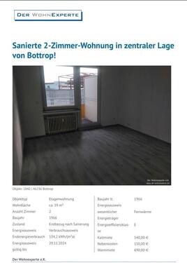 Foto - Mietwohnung - 690,00&nbsp;EUR Kaltmiete, ca.&nbsp; 59,00&nbsp;m&sup2;