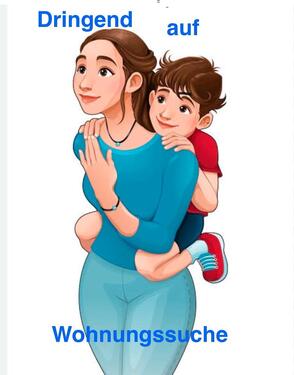 Foto - 2-3 Zimmerwohnung für alleinerziehende Mama und Kind