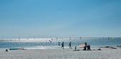 Foto - Mobilheim strandnah - Makkum - IJsselmeer - Holle Poarte - Surfen