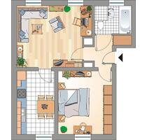Demnächst: Neues Duschbad, tapeziert und gestrichen mit kleiner Terrasse - Gelsenkirchen Resse