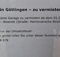 Garage in Göttingen - 70,00 EUR Miete, in Göttingen (PLZ: 37077) Roringen