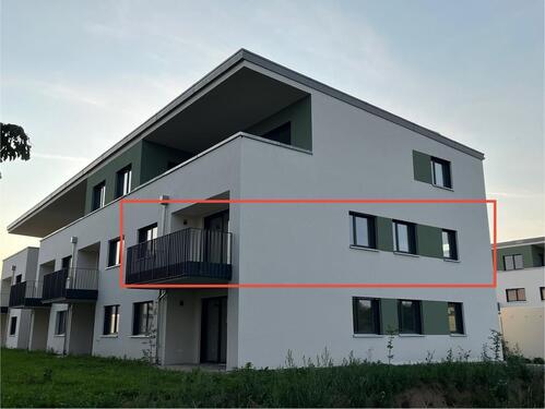 Foto - Neubau Erstbezug 3 Zimmer Wohnung im 1. OG mit Blick ins Grüne