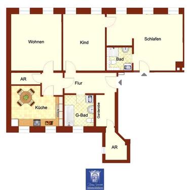 Foto - 3 Zimmer Etagenwohnung zur Miete in Brand-Erbisdorf