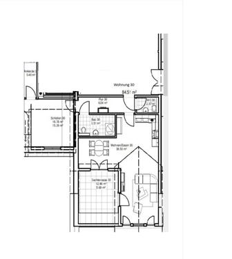 Foto - 2 Zimmer Dachgeschoßwohnung in Uelzen