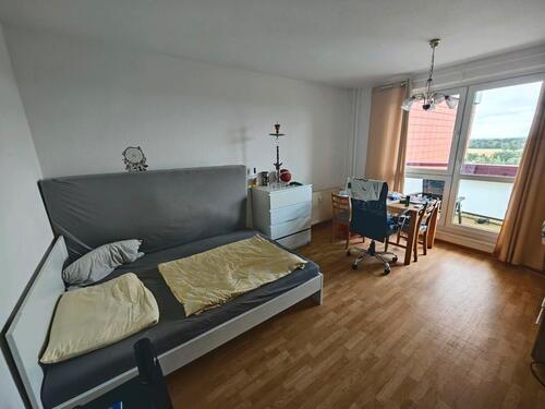 Foto - 1-Raum-Wohnung, möbliert, top Ausblick, 216 Euro Warmmiete