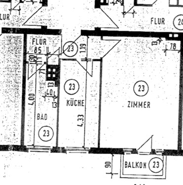 Foto - Moderne & sanierte 1-Zimmer-Wohnung mit Balkon – 40 m²