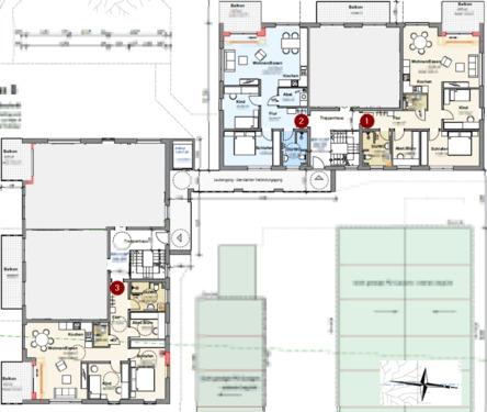 Foto - 3 moderne Mietwohnungen 3 und 3,5 Zimmer – Neubau in Fellheim