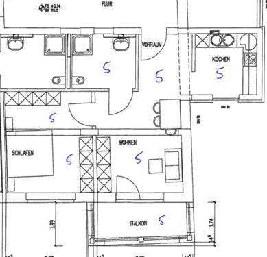 Foto - Etagenwohnung zur Miete in Graal-Müritz