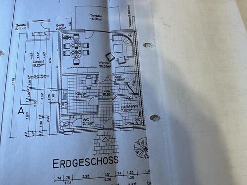 Foto - Doppelhaushälfte zu vermieten - 1.100,00&nbsp;EUR Kaltmiete, ca.&nbsp; 128,00&nbsp;m&sup2;