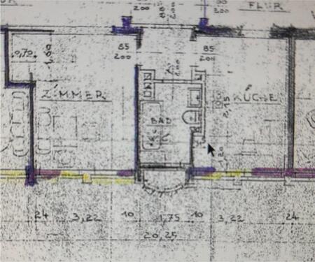 Foto - Eine 2-Zimmerwohnung - 450,00&nbsp;EUR Kaltmiete, ca.&nbsp; 36,00&nbsp;m&sup2;