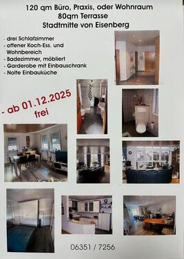 Foto - Büro, Praxis od. Wohnung Eisenberg Pfalz Stadtmitte zu vermieten