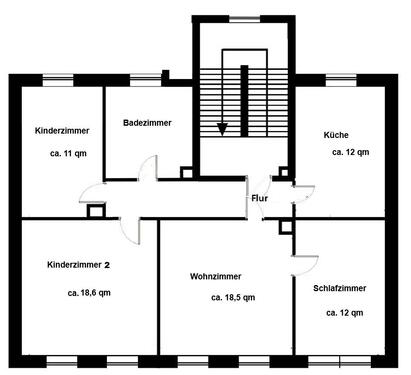 Foto - 4 Zimmer Etagenwohnung zur Miete in Wurzen