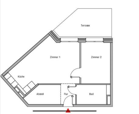 Foto - 2-Zimmer-Wohnung Neubau Zweitbezug mit Terrasse