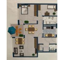 Ruhige, schöne 3,5 Zimmer EG - Wohnung Nähe Aalen