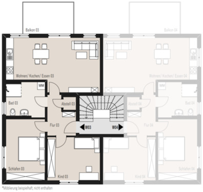 Foto - Etagenwohnung in Hargesheim zur Miete