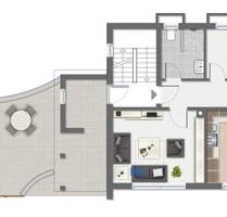 2-Zimmer EG-Wohnung mit Terrasse in Draisendorf, Wiesenttal