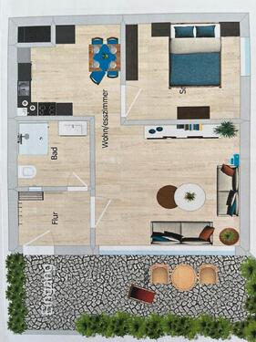 Foto - 2 Zimmerwohnung in Neckarsulm O-heim