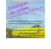 Ferienwohnung Grömitz barrierefrei, mit Hund, Pool