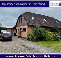 Traumhafte Erdgeschoss-Wohnung mit Kamin, Terrasse und Garage in Moormerland