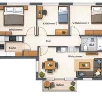 4 Zimmer Wohnung Alt Reislingen - Wolfsburg Detmerode