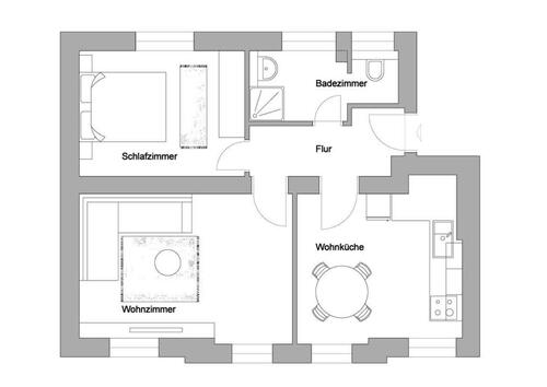 Foto - Wunderschöne Altbauwohnung mit hohen Decken und großen Fenstern