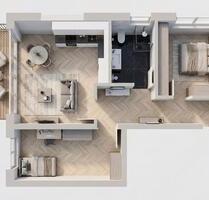 Erstbezug! Hochwertige 3-Zi-Neubauwohnung| Balkon | 2 Stellplätze - Feucht