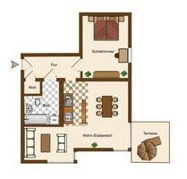 2-Zimmer-Wohnung mit Terrasse und Stellplatz - WM-007-203 - Magdeburg Hopfengarten 2-Zimmer-Wohnung mit Terrasse und Stellplatz - WM-007-203 - Magdeburg Hopfengarten