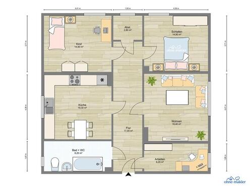 Foto - Etagenwohnung zum Kaufen in Drebkau