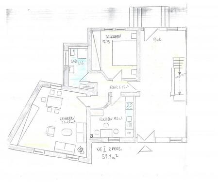 Foto - 2 Zimmer Erdgeschoßwohnung zur Miete in Blankenburg (Harz)