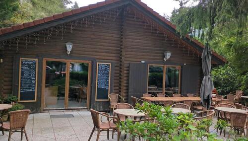 Foto - Verk.in Fichtenwalde Blockhaus prov.-frei. Wohn o. Gastro