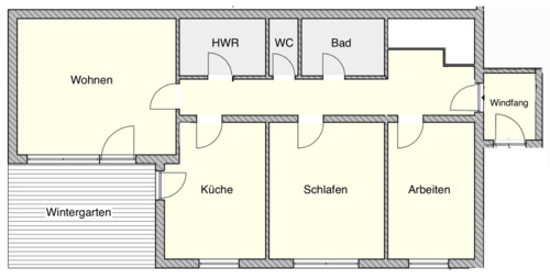 Foto - 3 Zimmer Etagenwohnung in Wartenberg