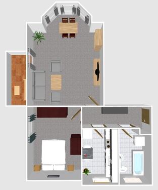 Foto - 2 Zimmer Etagenwohnung in Bördeland