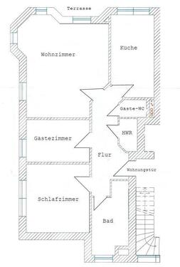 Foto - 3 Zimmer Erdgeschoßwohnung zum Kaufen in Norden