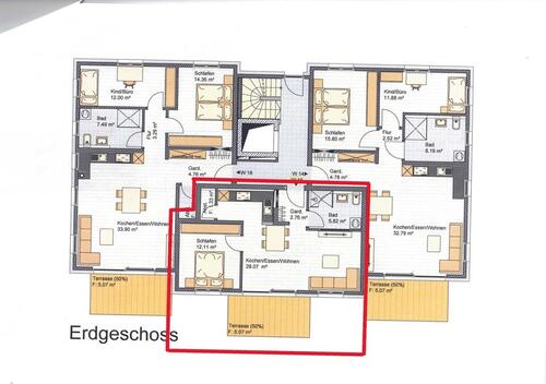 Foto - 2 Zimmer Erdgeschoßwohnung zur Miete in Neumarkt in der Oberpfalz