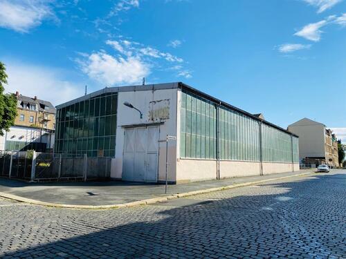 Foto - Stahlbauhalle mit Portalkran 650m² LKW u. Staplerbefahrbar