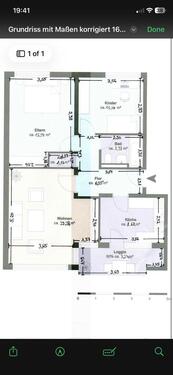 Foto - Kernsaniert 3er WG in Huchting - 350,00&nbsp;EUR Kaltmiete, ca.&nbsp; 75,00&nbsp;m&sup2;