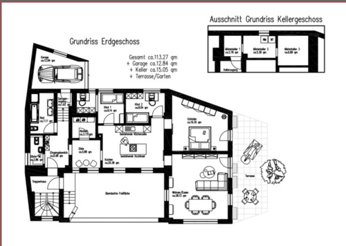Foto - 4-Zimmer Erdgeschosswohnung incl. EBK zu vermieten in Selbitz