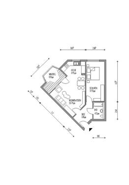 Foto - 2 Zimmer Etagenwohnung zur Miete in Hamm