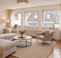 Helle Wohnung mit 2 Bädern, Echtholzparkett & Einbauküche - Essen Huttrop