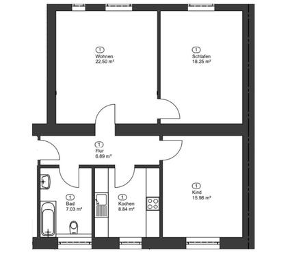 Foto - Kapitalanlage in gefragter Lage – vermietete 3-Zimmer-Wohnung mit