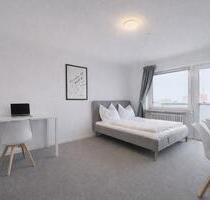 Vollmöbliertes 1 Zi. Apartment Moosach (U3) | 30m² | Balkon - München Schwabing-Freimann