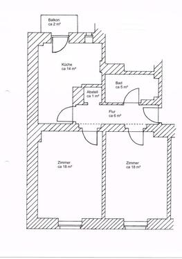 Foto - 2 Zimmer Etagenwohnung zur Miete in München