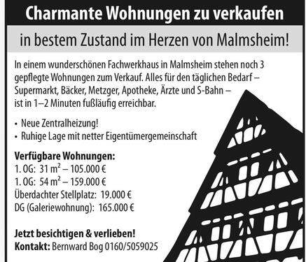 Foto - 3 gemütliche Eigentumswohnungen in Renningen- Malmsheim