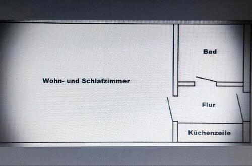 Foto - 1 Zimmer Whg in Zentrum-Nähe - 57.500,00&nbsp;EUR Kaufpreis, ca.&nbsp; 25,00&nbsp;m&sup2;
